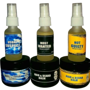Hair and beard balm collection